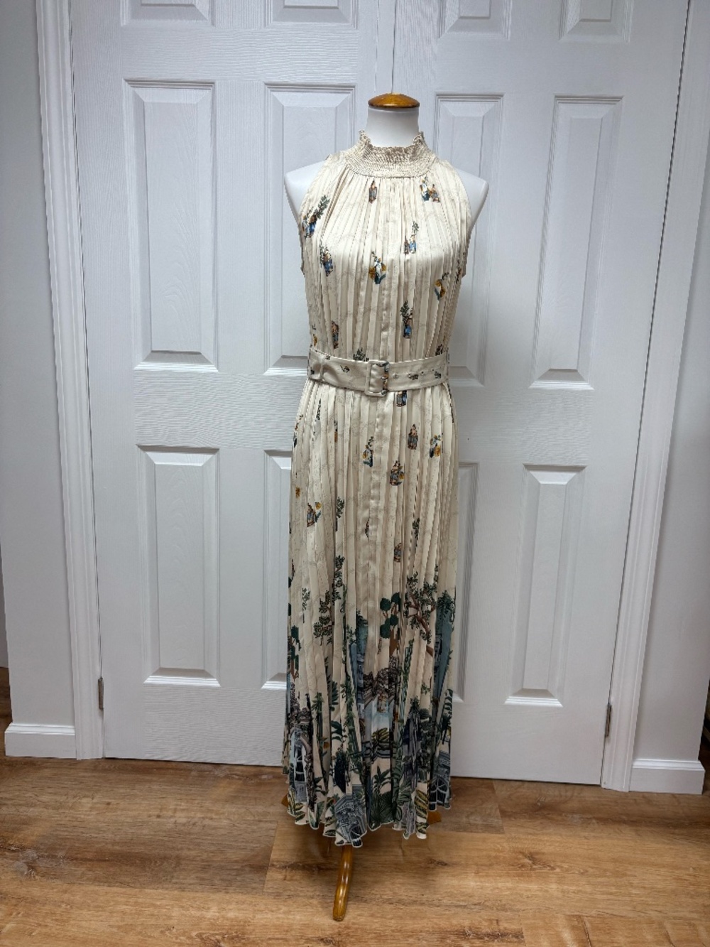 Ranna Gill for Antropologie Aria‎ Pleated Maxi Dress - Size S.